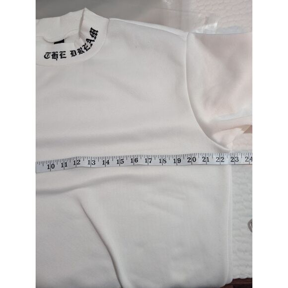 Manfinity Men's Sweatshirt White Size S NWOT - Picture 4 of 7